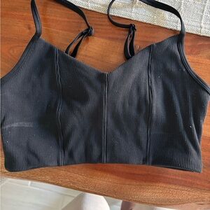 Black Sports Bra